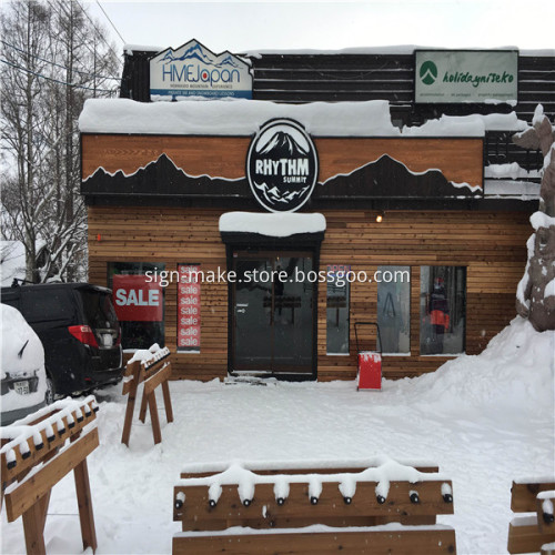Outdoor Advertising Custom LED Light Box Sign